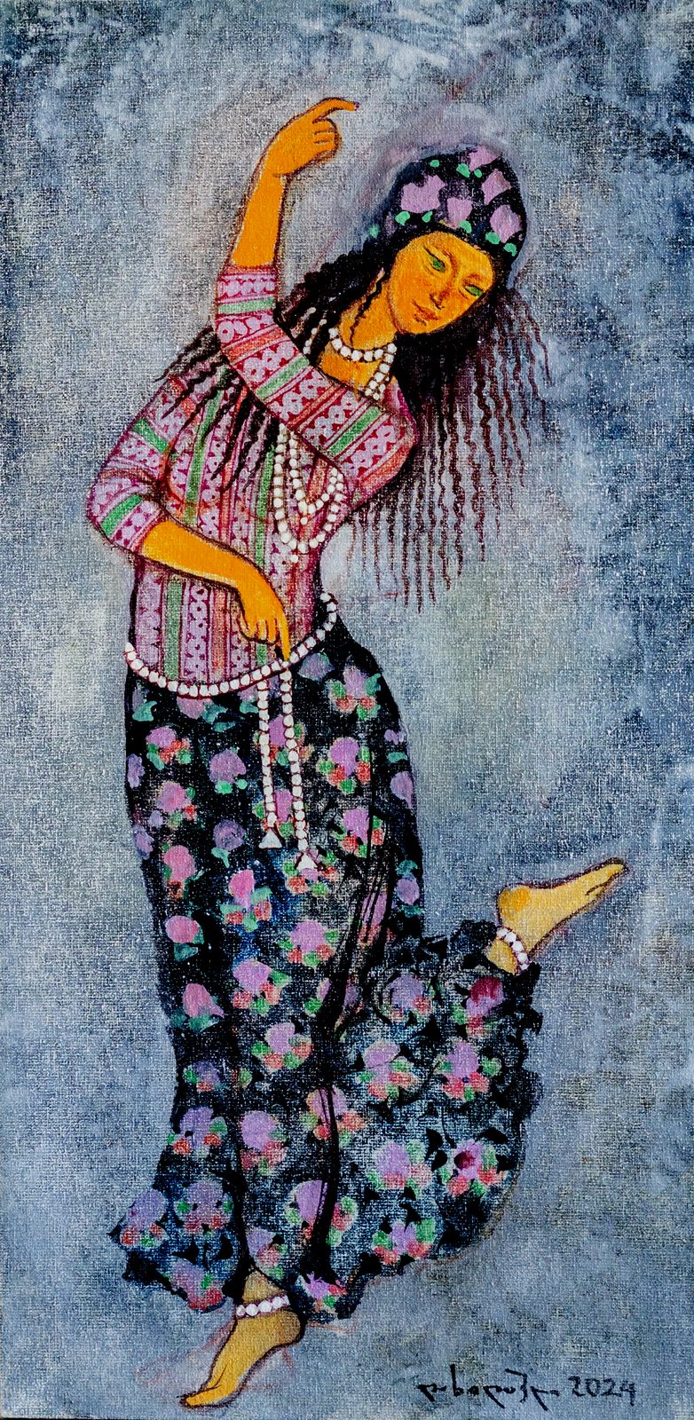 Painting 2024-412 — original painting for sale by Georgian artist David Khidasheli