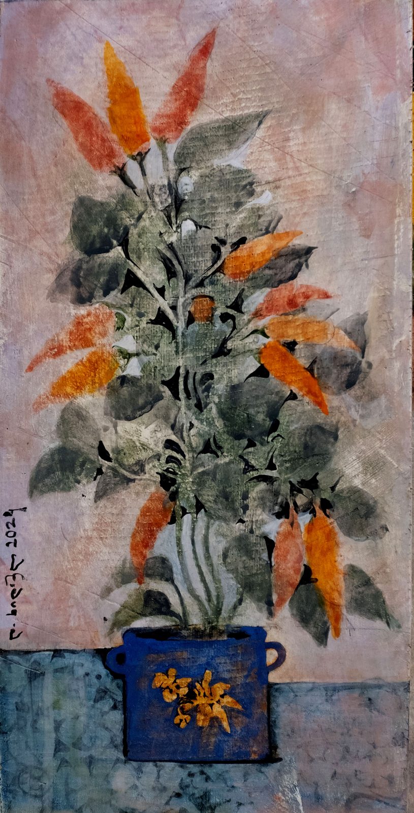 Painting 2024-417 — original painting for sale by Georgian artist David Khidasheli