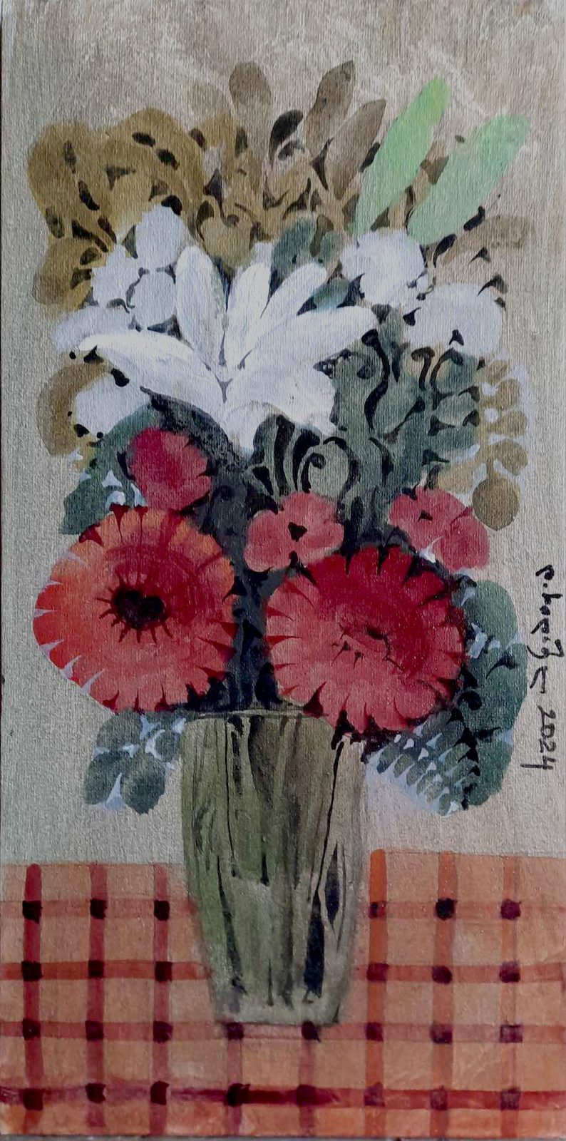 Painting 2024-371 — original painting for sale by Georgian artist David Khidasheli