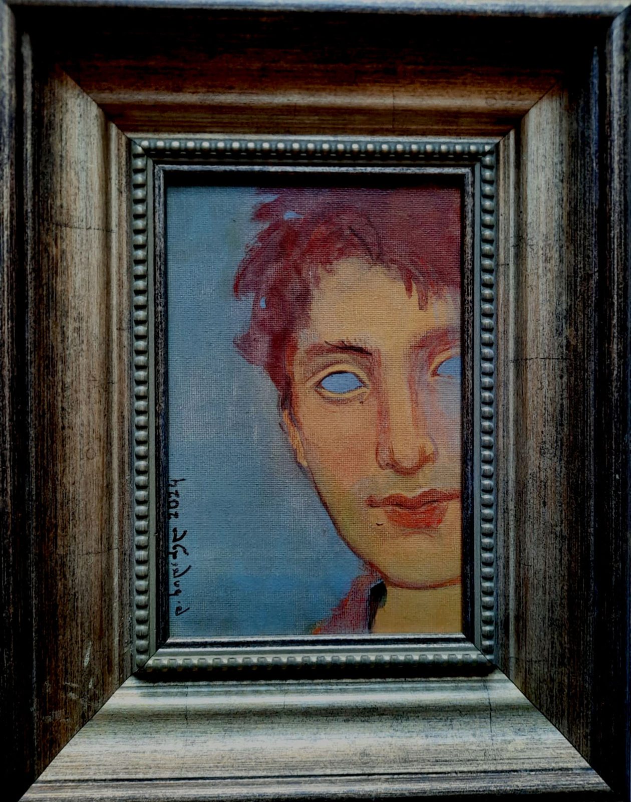 Painting 2024-375 — original painting for sale by Georgian artist David Khidasheli