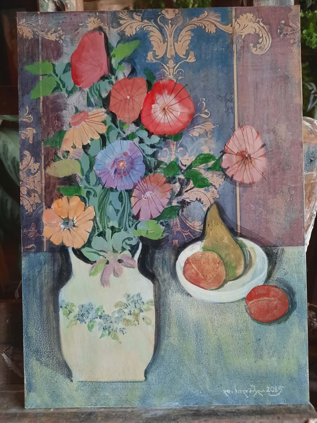 Painting 2024-376 — original painting for sale by Georgian artist David Khidasheli