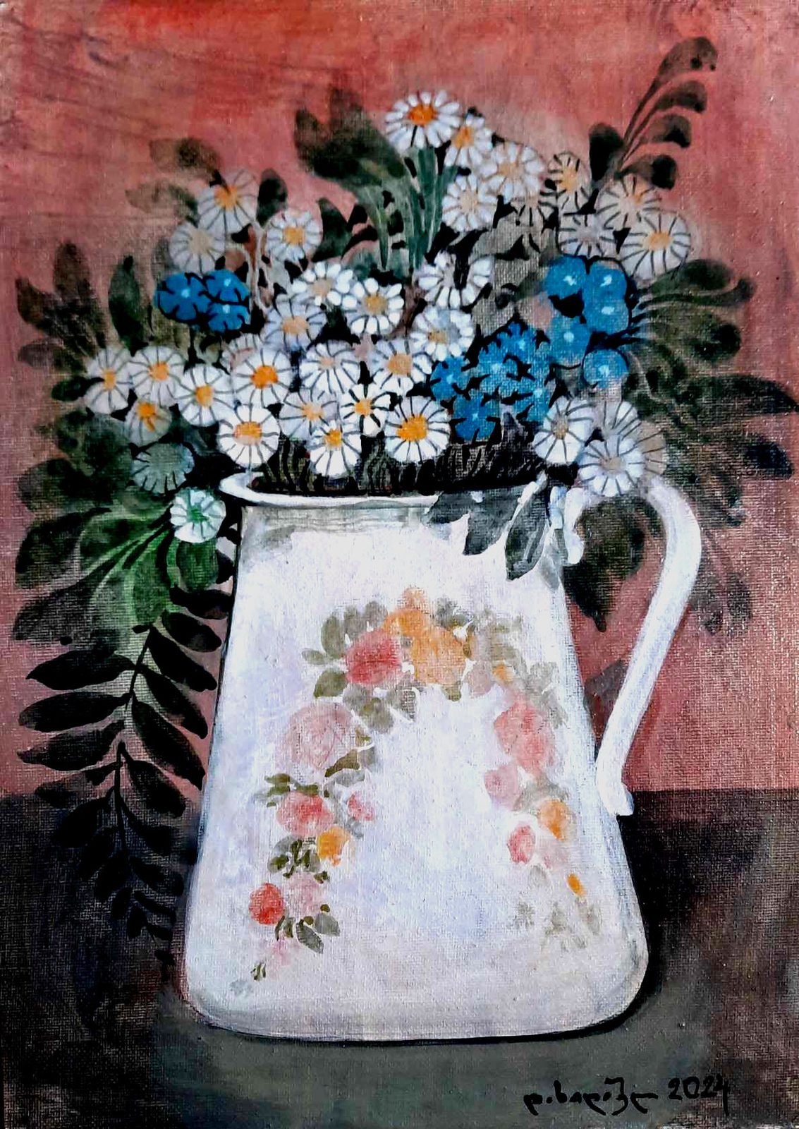 Painting 2024-381 — original painting for sale by Georgian artist David Khidasheli