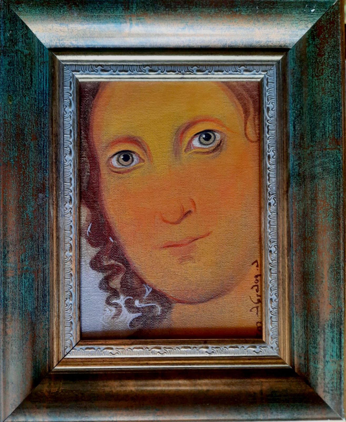 Painting 2024-397 — original painting for sale by Georgian artist David Khidasheli