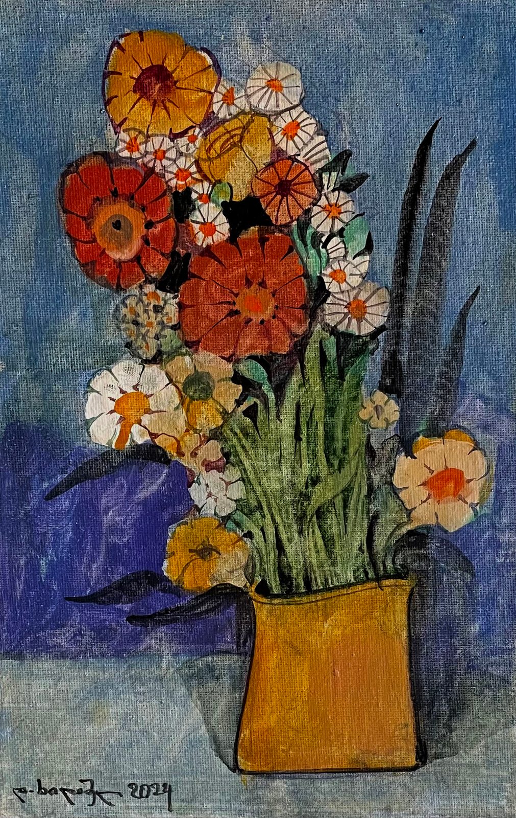 Painting 2024-408 — original painting for sale by Georgian artist David Khidasheli