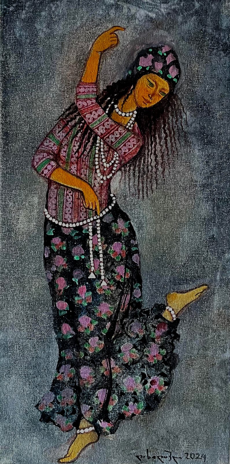 Painting 2024-420 — original painting for sale by Georgian artist David Khidasheli