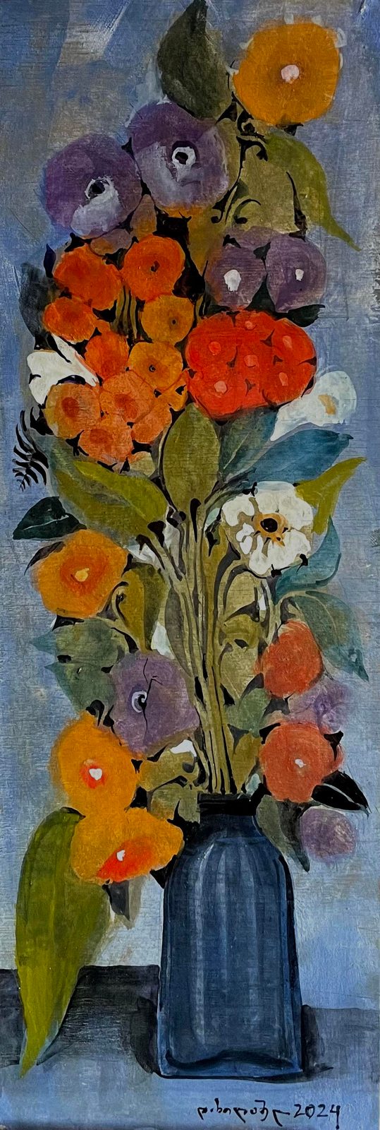 Painting 2024-422 — original painting for sale by Georgian artist David Khidasheli