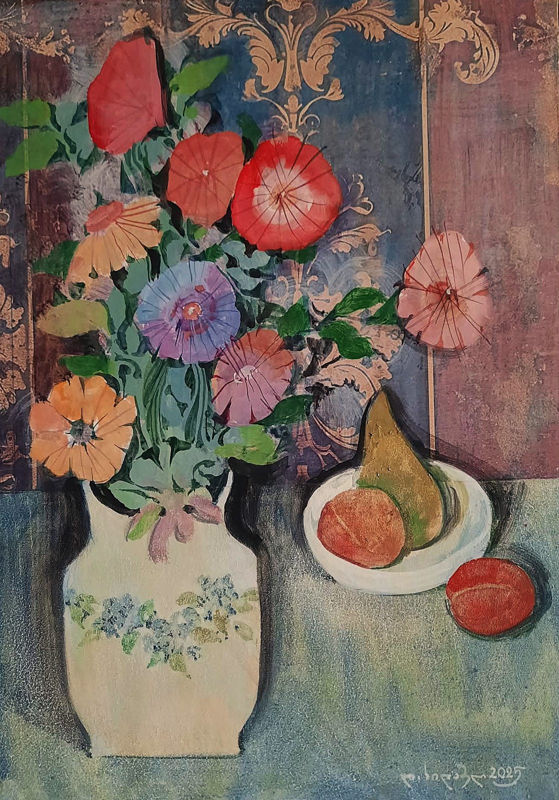 Painting 2025-424 — original painting for sale by Georgian artist David Khidasheli