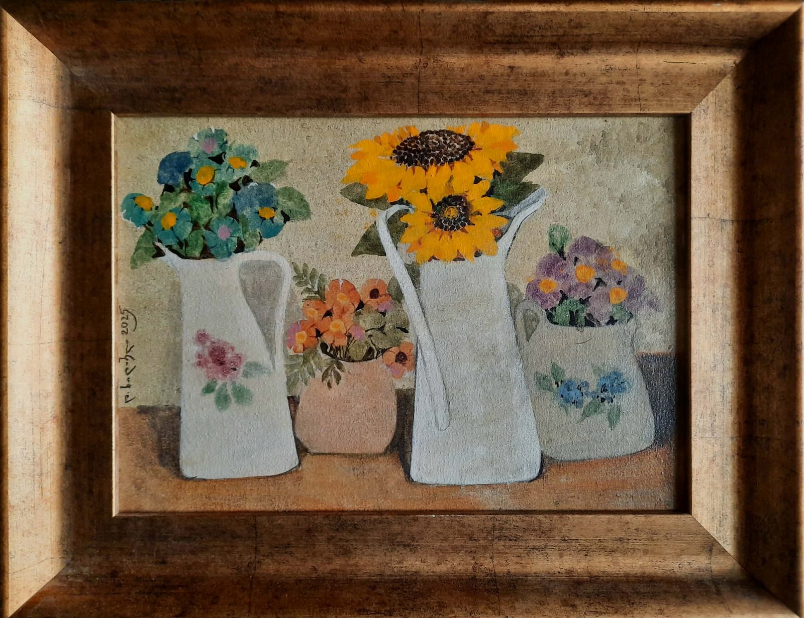 Painting 2025-431 — original painting for sale by Georgian artist David Khidasheli