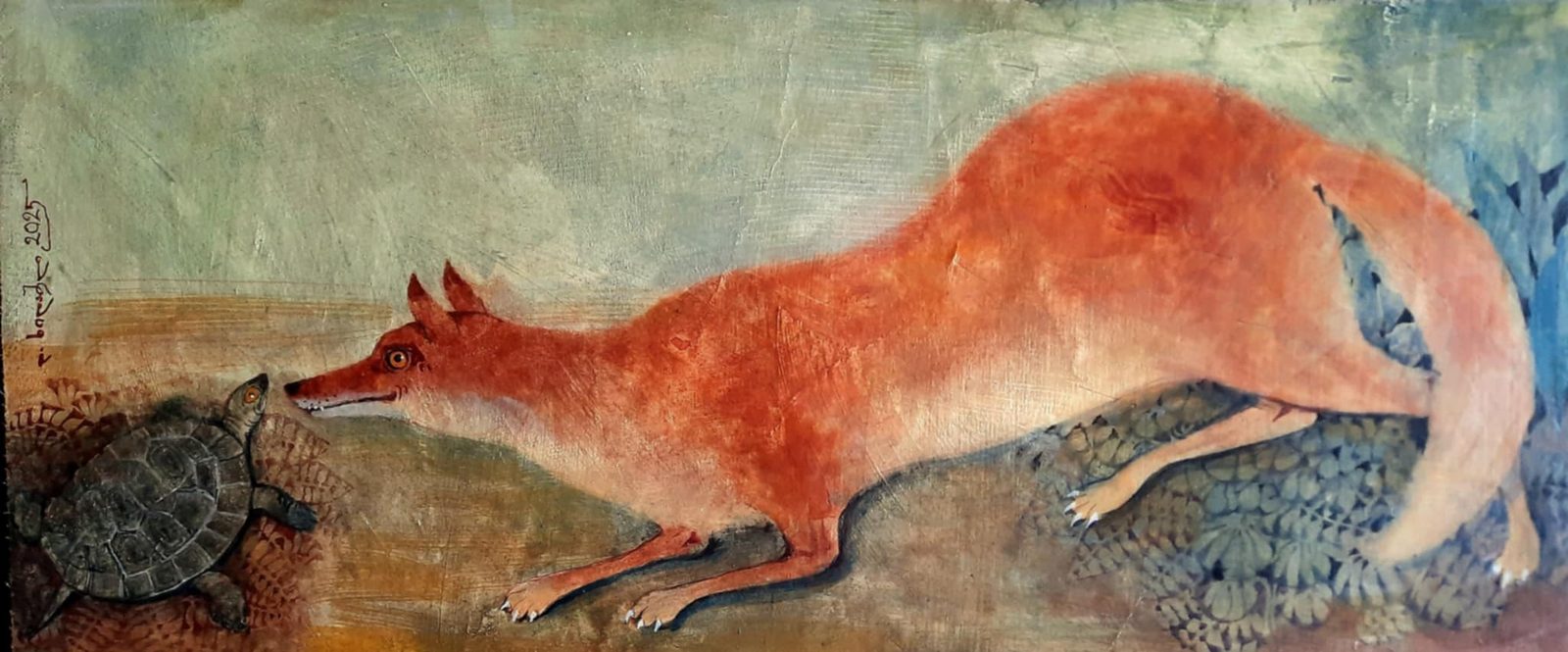 Painting 2025-439 — original painting for sale by Georgian artist David Khidasheli