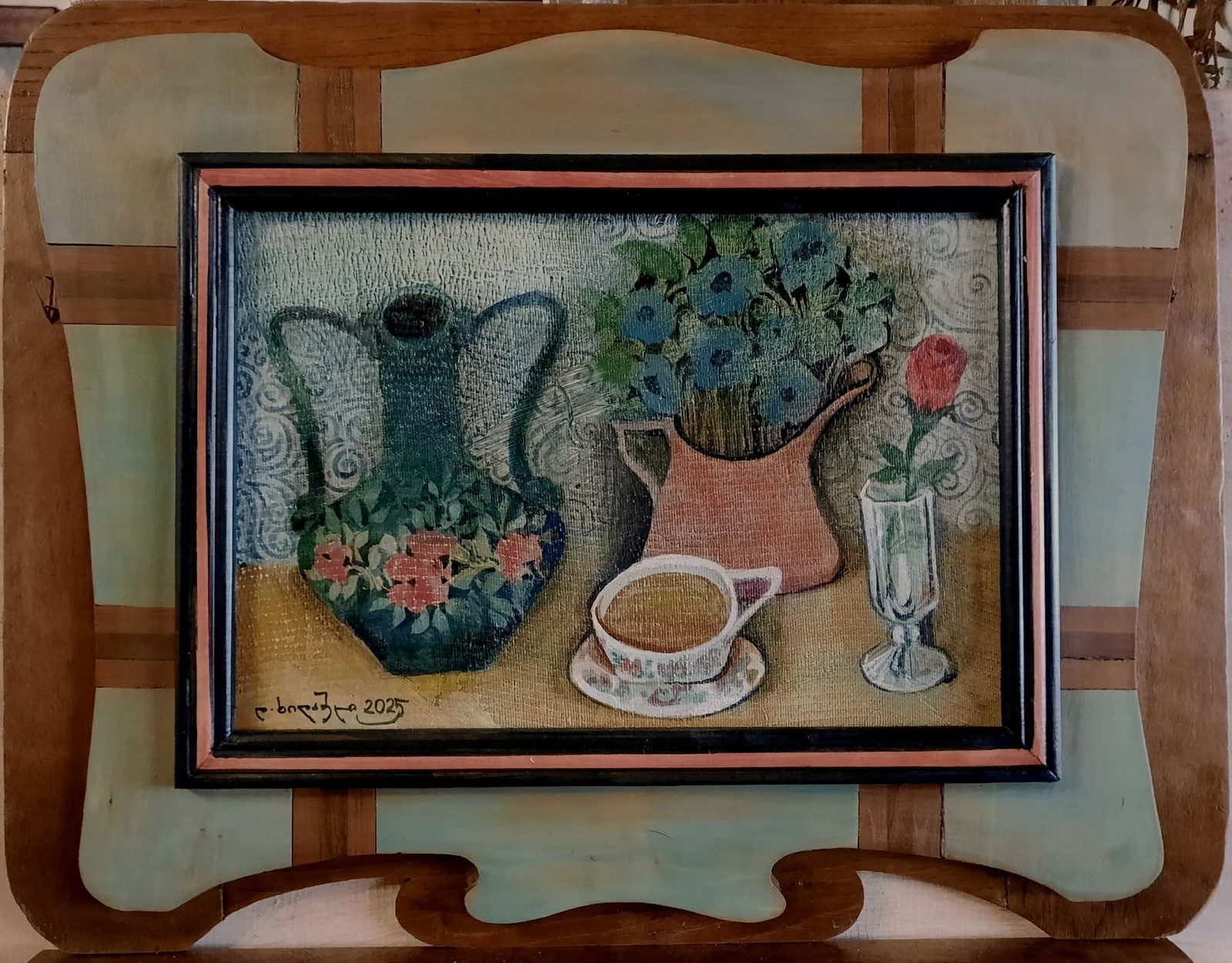 Painting 2025-441 — original painting for sale by Georgian artist David Khidasheli