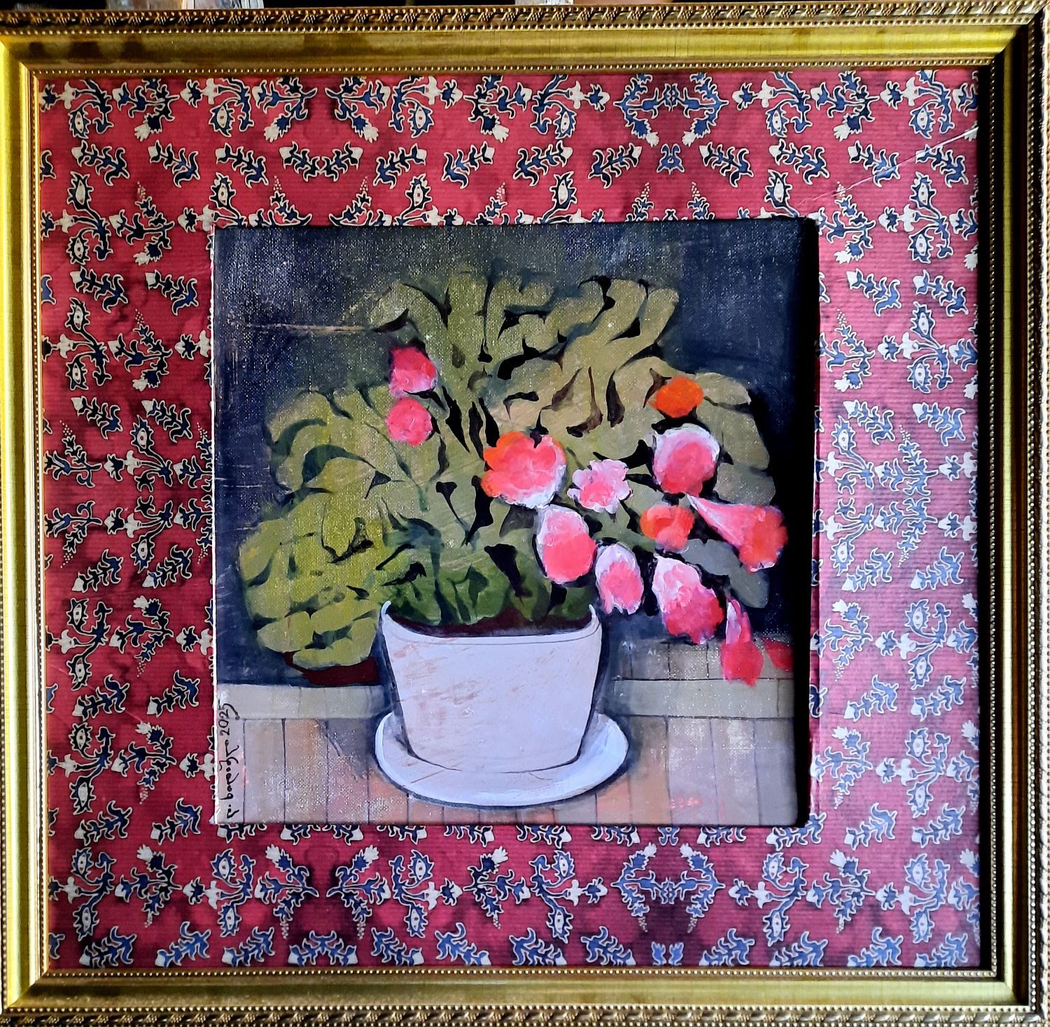 Painting 2025-446 — original painting for sale by Georgian artist David Khidasheli