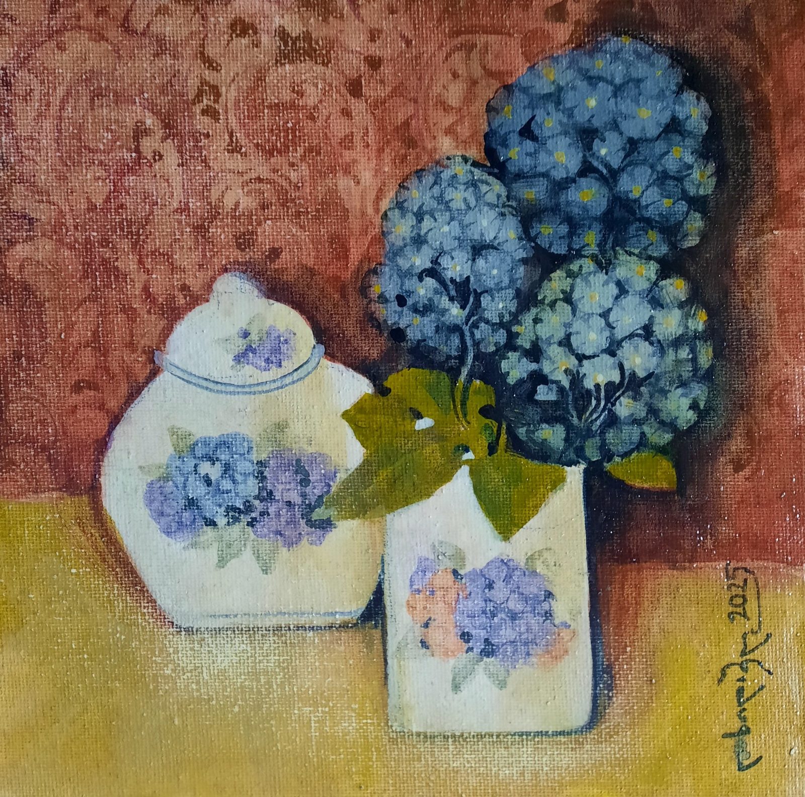 Painting 2025-448 — original painting for sale by Georgian artist David Khidasheli