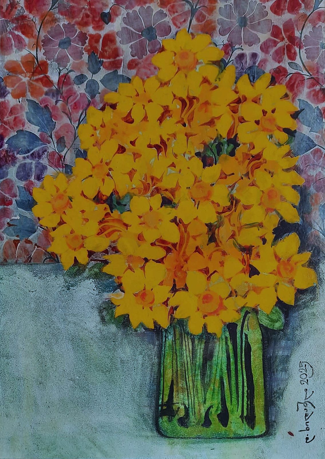 Painting 2025-454 — original painting for sale by Georgian artist David Khidasheli