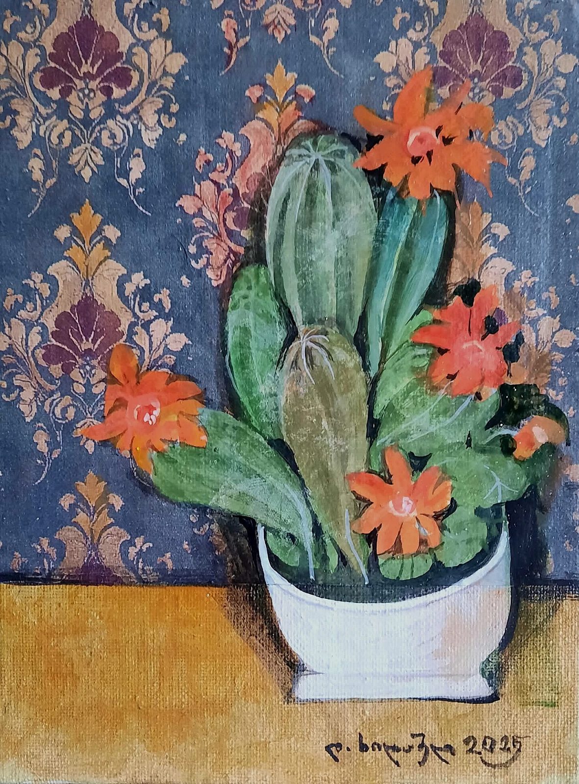 Painting 2025-455 — original painting for sale by Georgian artist David Khidasheli