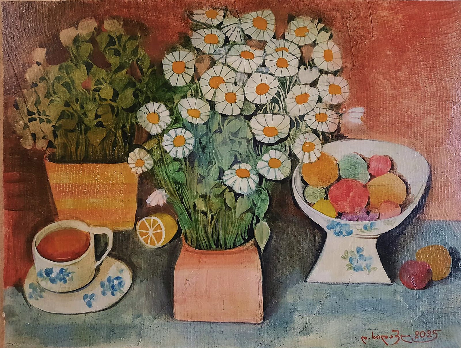 Painting 2025-456 — original painting for sale by Georgian artist David Khidasheli