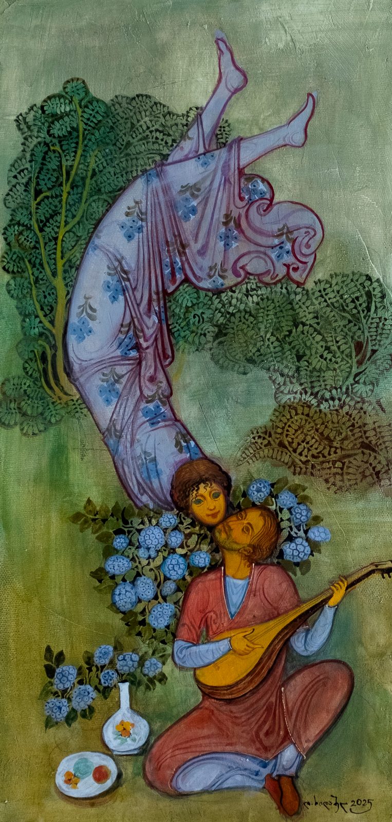 Painting 2025-468 — original painting for sale by Georgian artist David Khidasheli