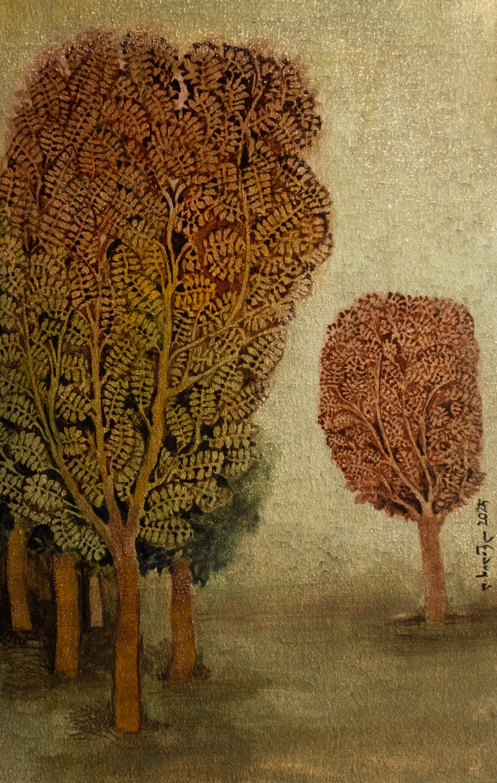 Painting 2025-474 — original painting for sale by Georgian artist David Khidasheli