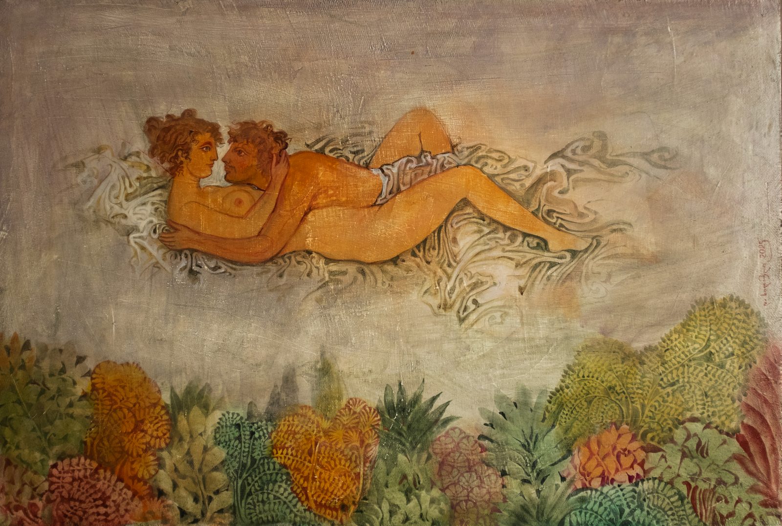 Painting 2025-478 — original painting for sale by Georgian artist David Khidasheli