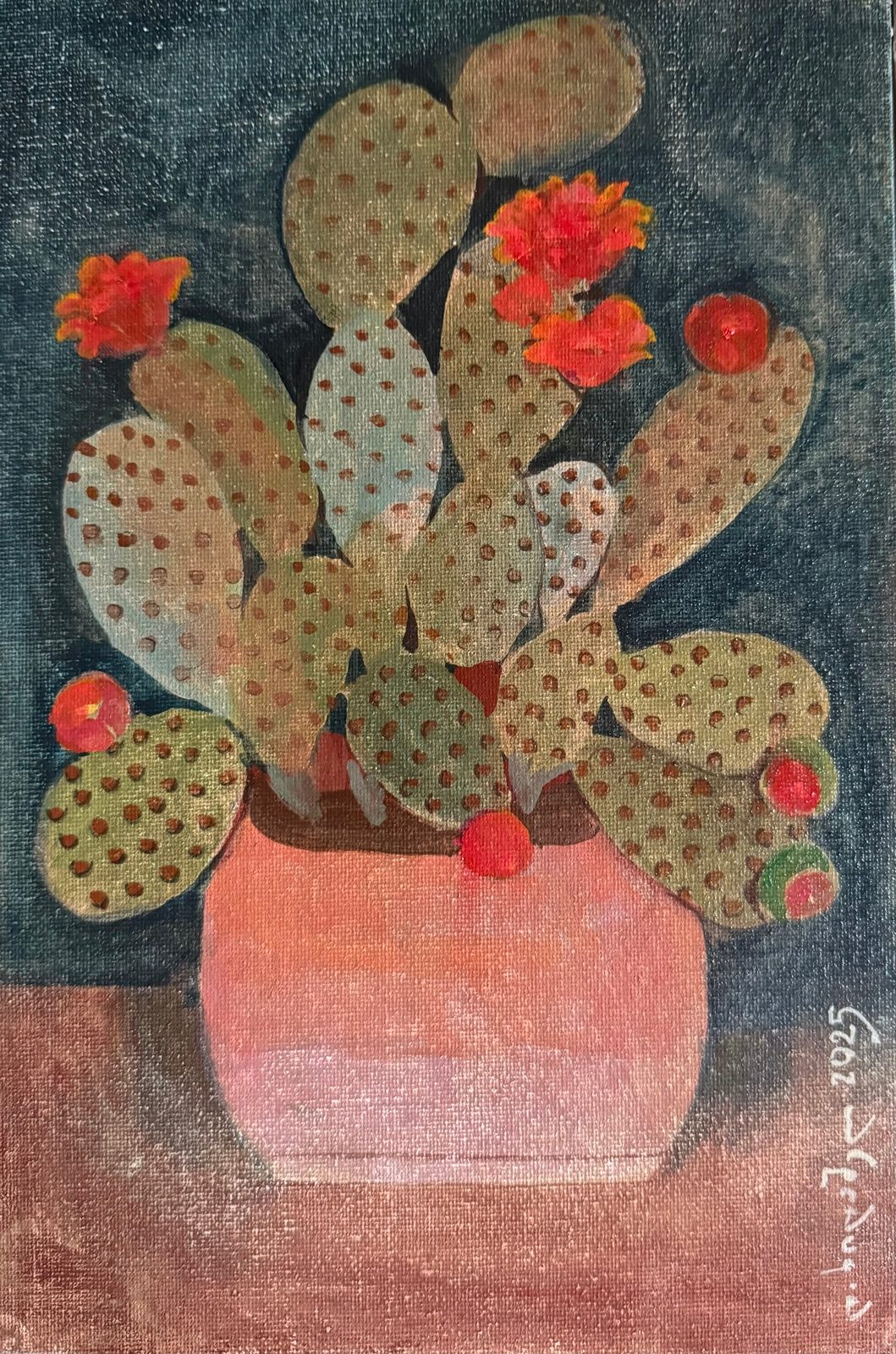 Painting 2025-494 — original painting for sale by Georgian artist David Khidasheli