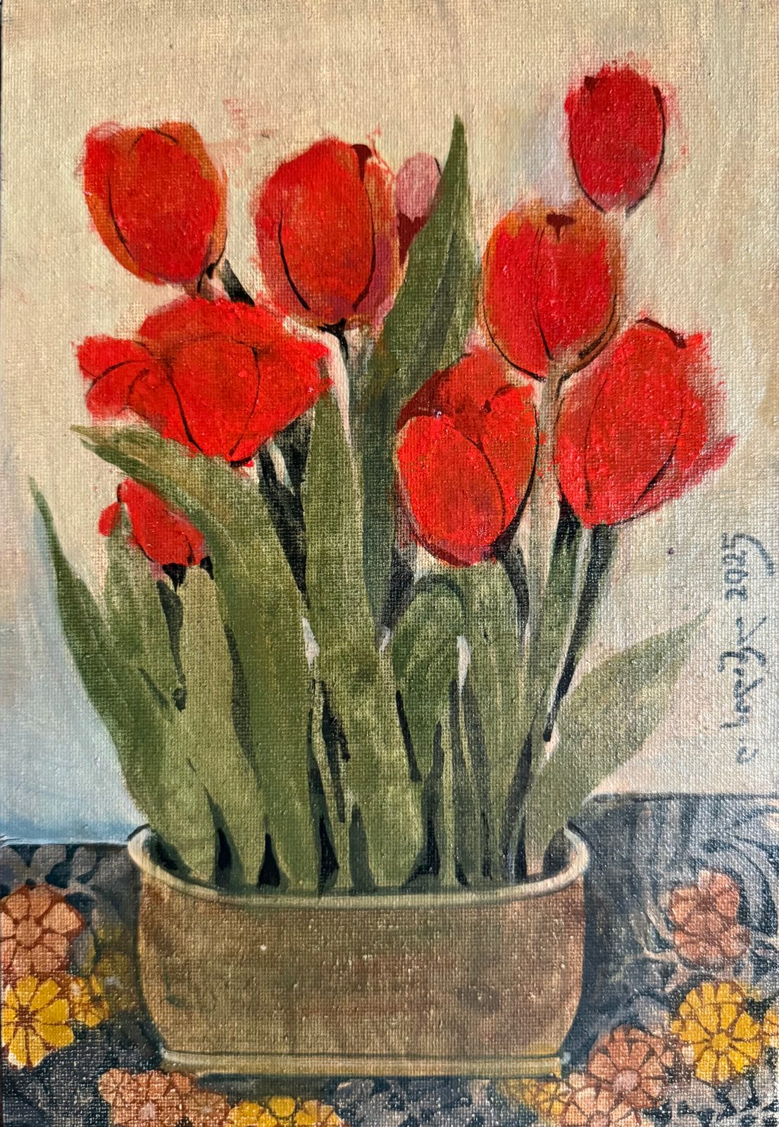 Painting 2025-495 — original painting for sale by Georgian artist David Khidasheli