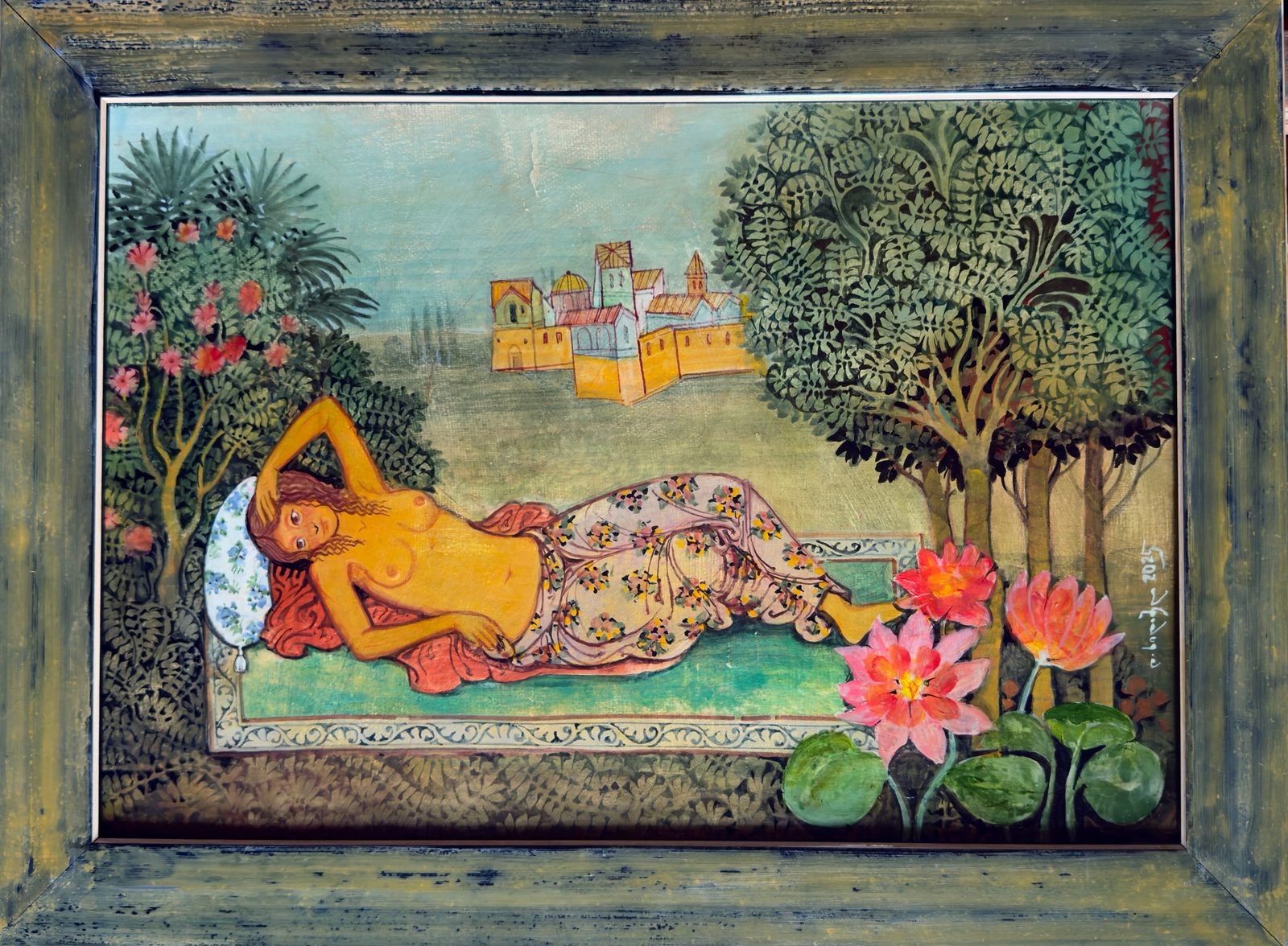 Painting 2025-497 — original painting for sale by Georgian artist David Khidasheli