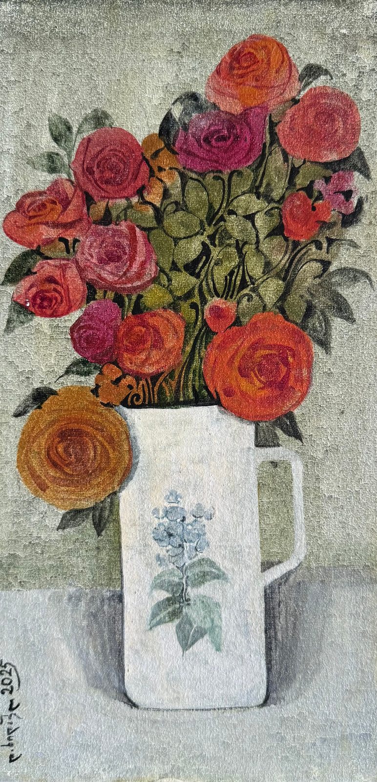 Painting 2025-501 — original painting for sale by Georgian artist David Khidasheli