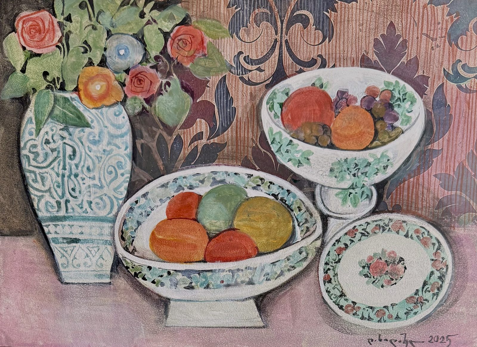 Painting 2025-510 — original painting for sale by Georgian artist David Khidasheli