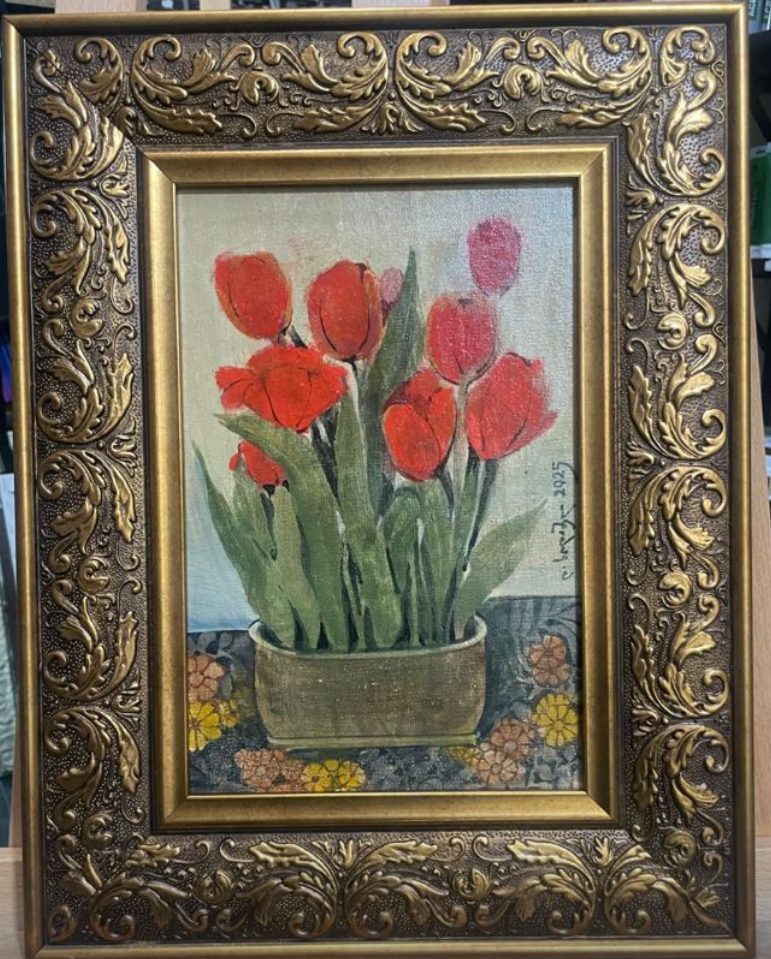 Painting 2025-512 — original painting for sale by Georgian artist David Khidasheli