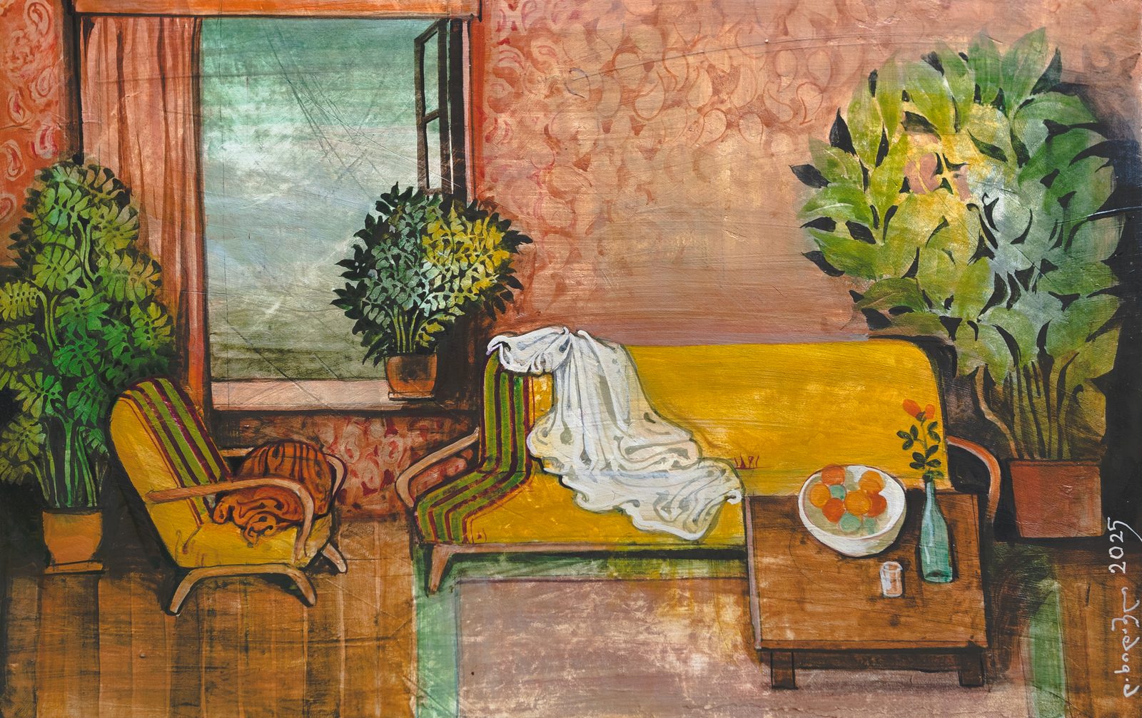 Painting 2025-513 — original painting for sale by Georgian artist David Khidasheli