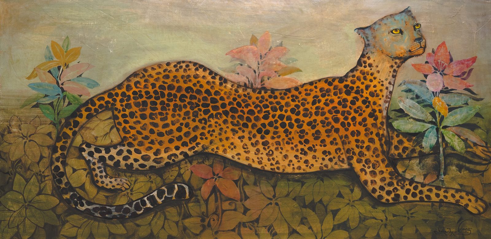 Painting 2025-514 — original painting for sale by Georgian artist David Khidasheli