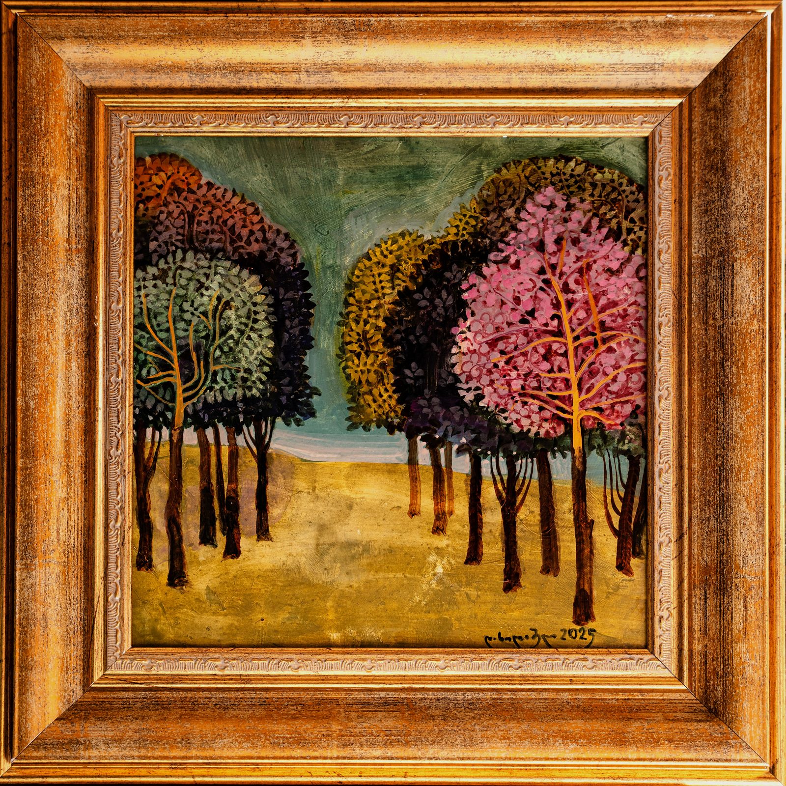 Painting 2025-516 — original painting for sale by Georgian artist David Khidasheli
