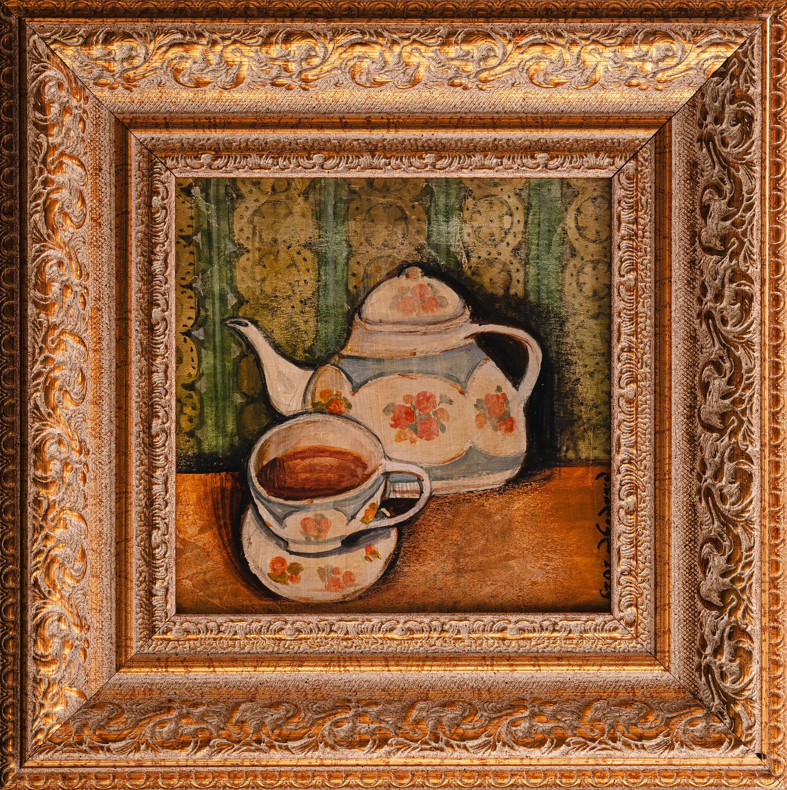 Painting 2025-518 — original painting for sale by Georgian artist David Khidasheli