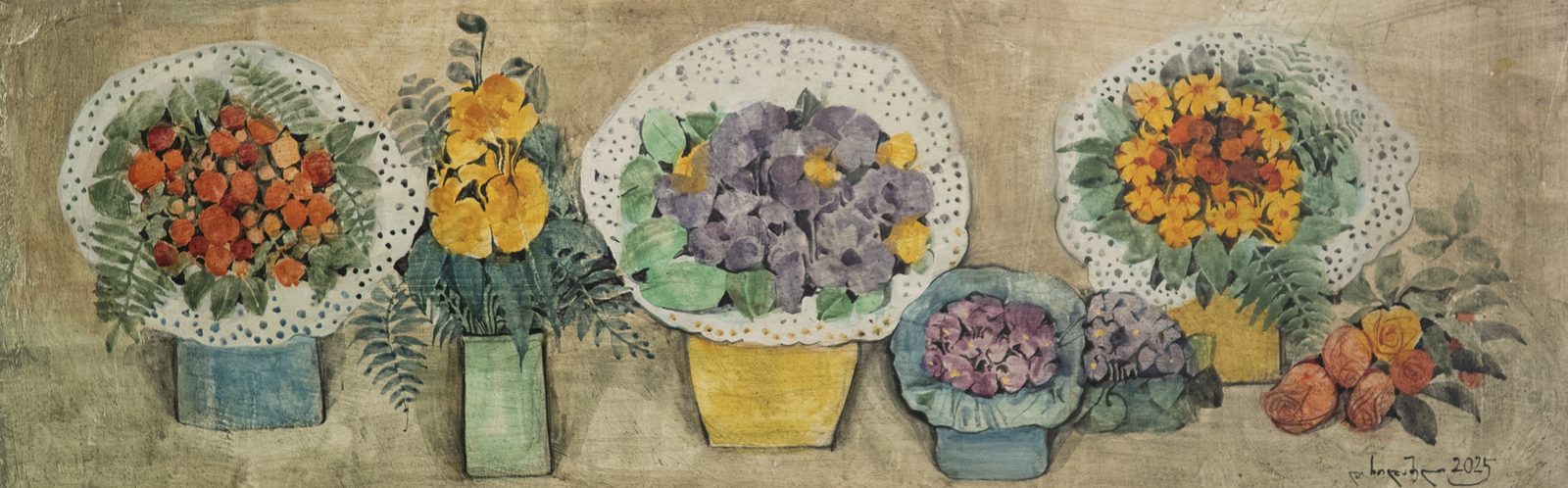 Painting 2025-526 — original painting for sale by Georgian artist David Khidasheli