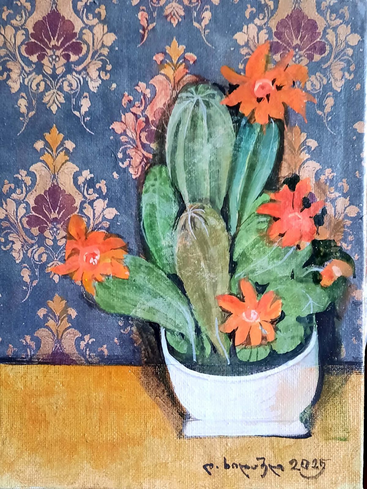 Painting 2025-480 — original painting for sale by Georgian artist David Khidasheli