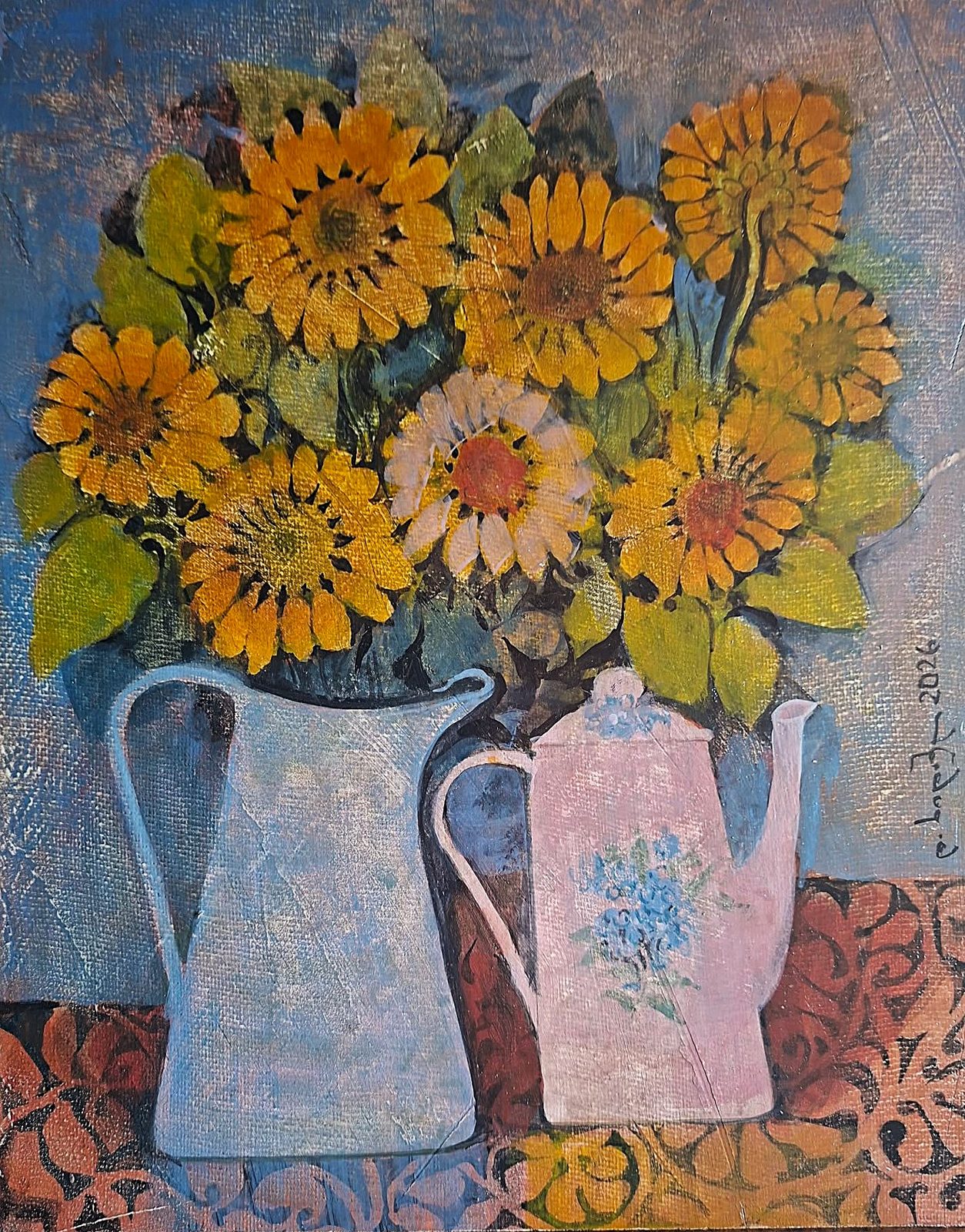 Painting 2026-536 — original painting for sale by Georgian artist David Khidasheli