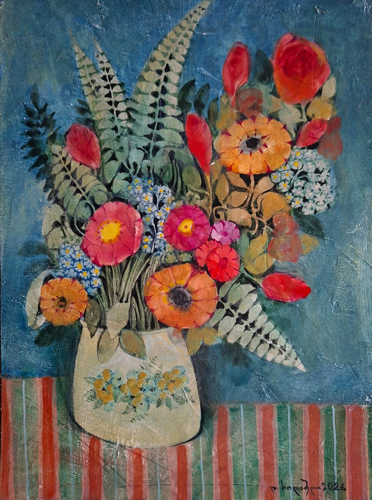 Painting 2026-543 — original painting for sale by Georgian artist David Khidasheli