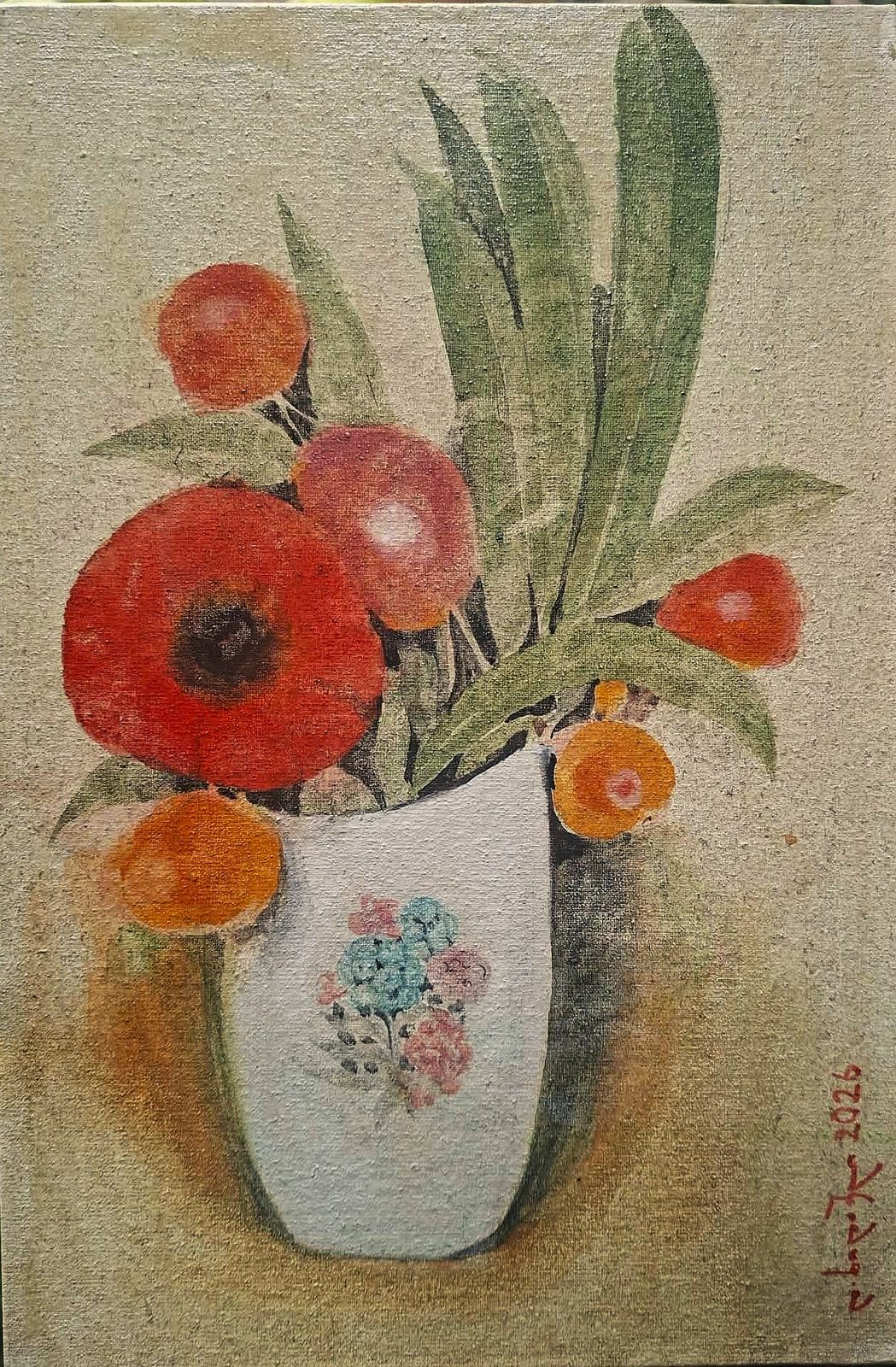 Painting 2026-546 — original painting for sale by Georgian artist David Khidasheli