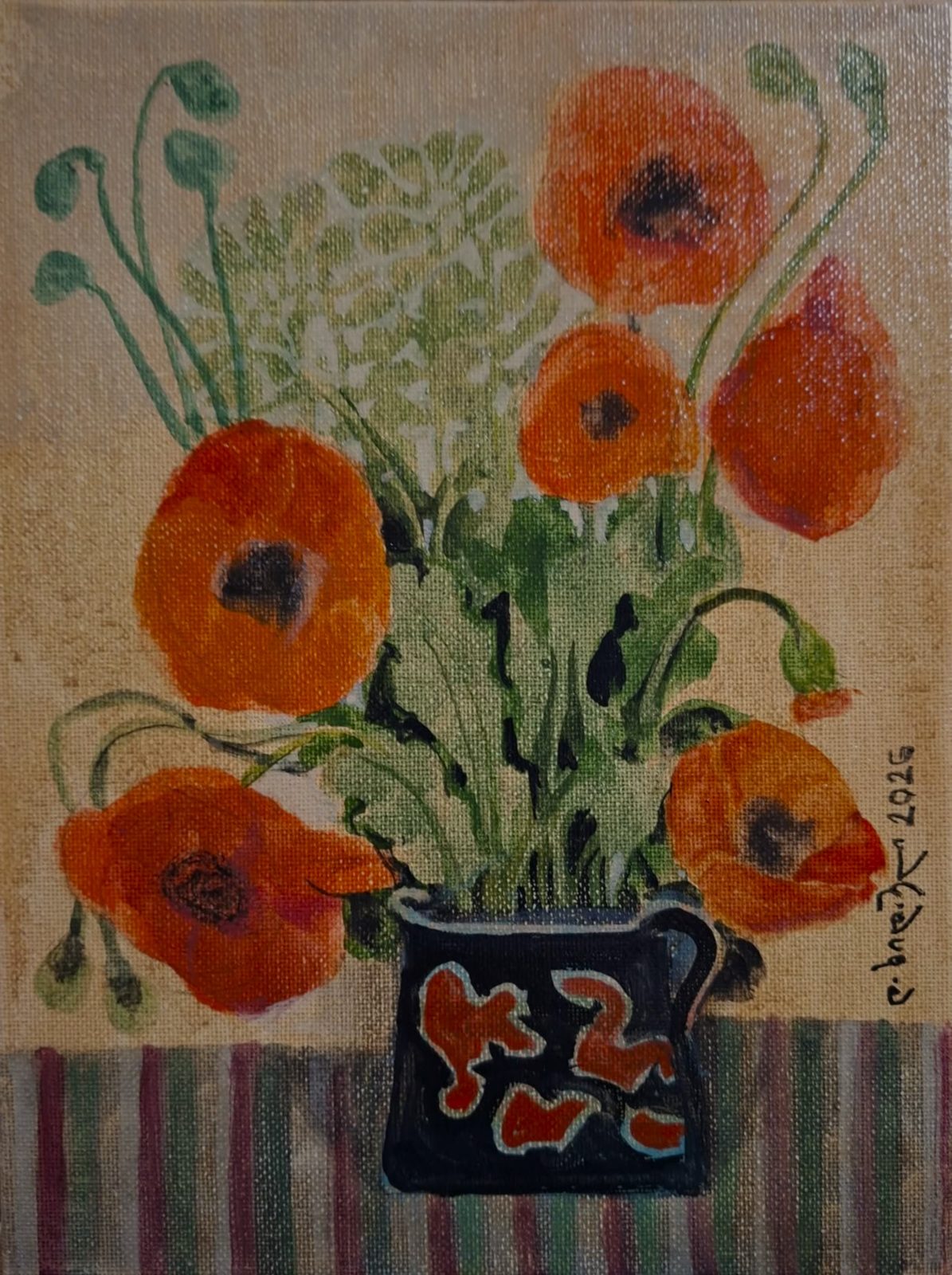 Painting 2026-549 — original painting for sale by Georgian artist David Khidasheli