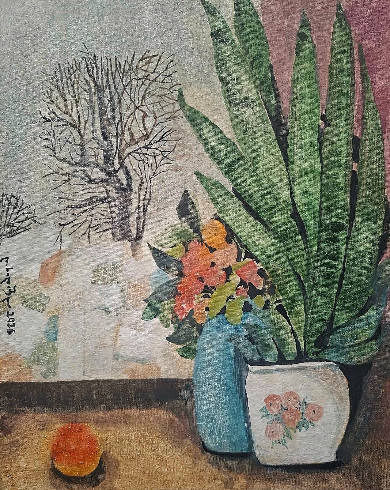 Painting 2026-550 — original painting for sale by Georgian artist David Khidasheli