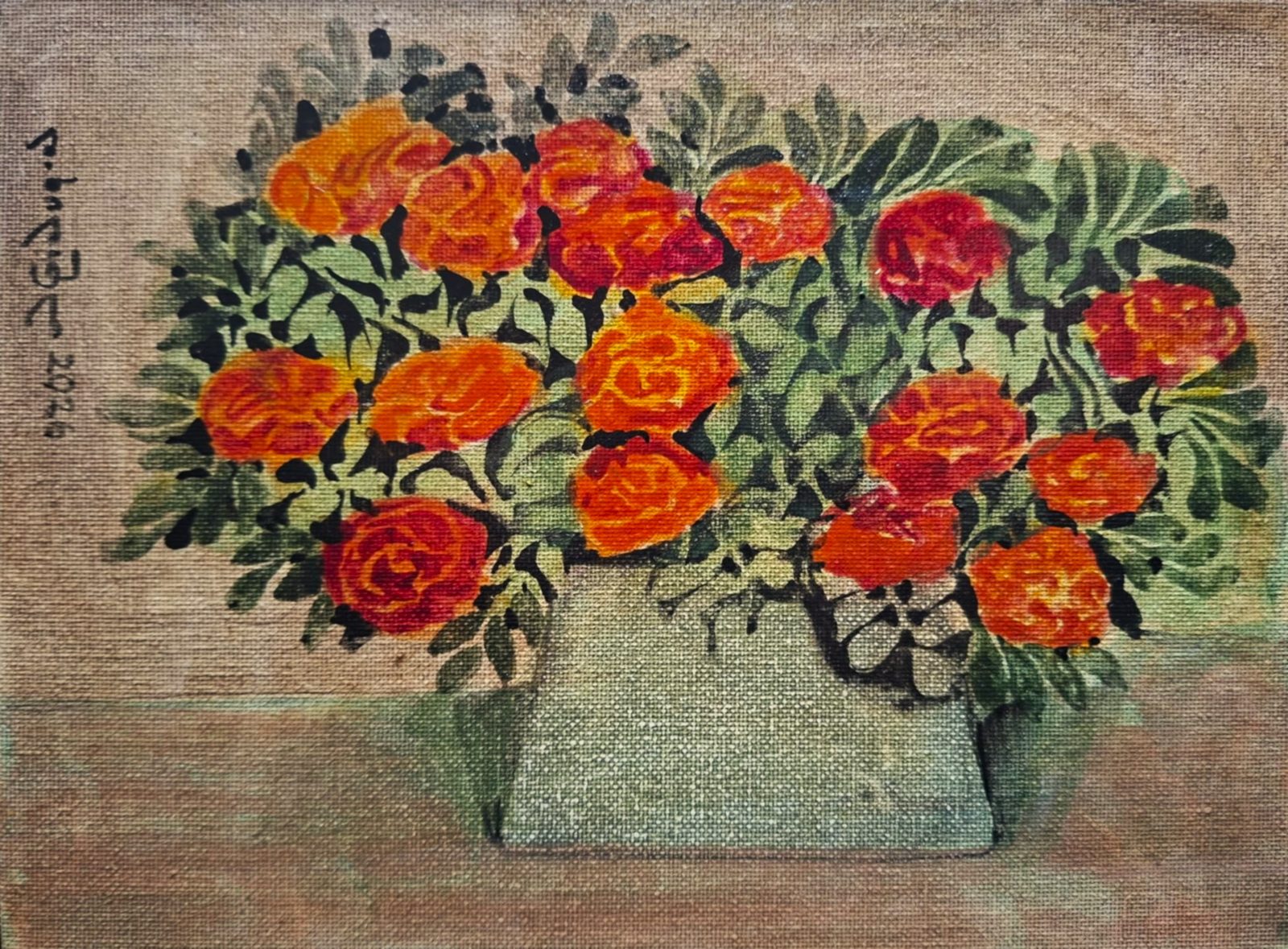 Painting 2026-552 — original painting for sale by Georgian artist David Khidasheli