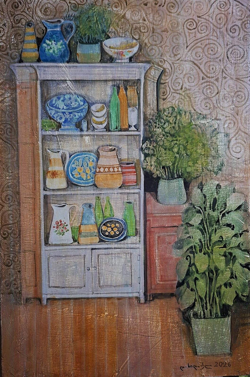 Painting 2026-556 — original painting for sale by Georgian artist David Khidasheli