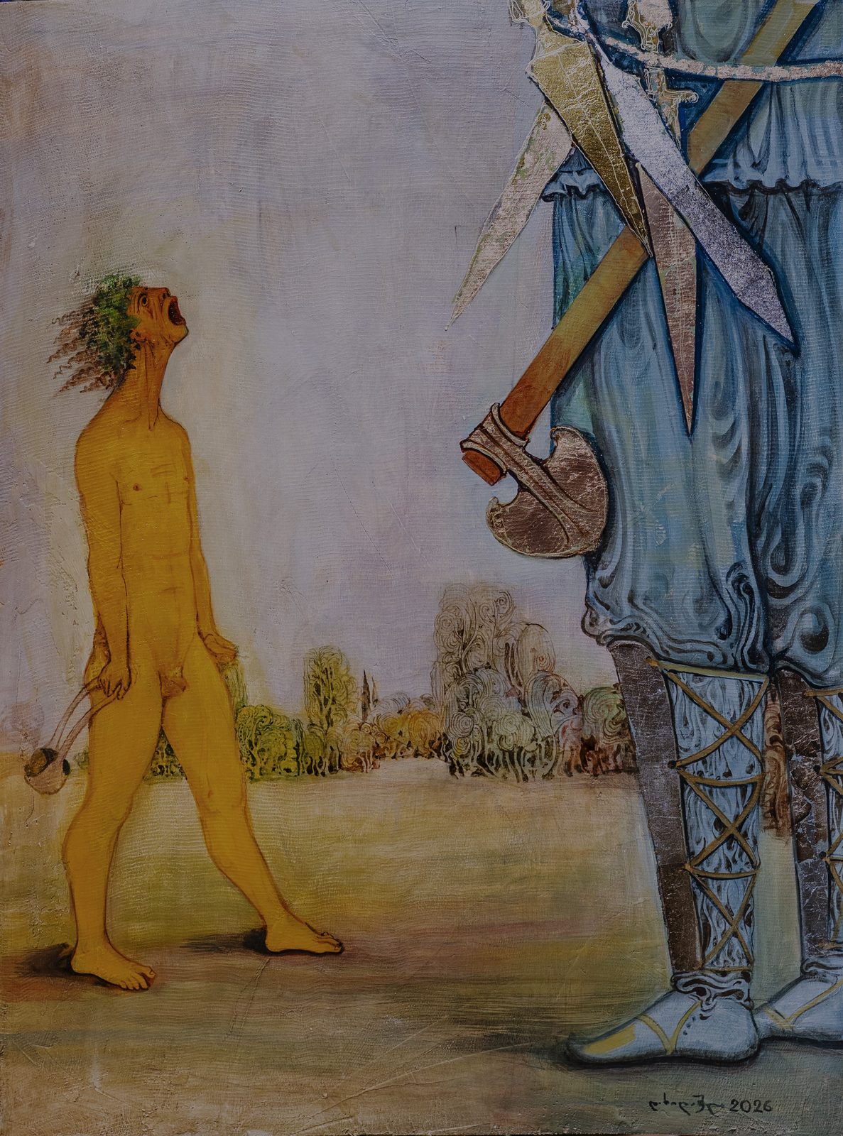 Painting 2026-572 — original painting for sale by Georgian artist David Khidasheli