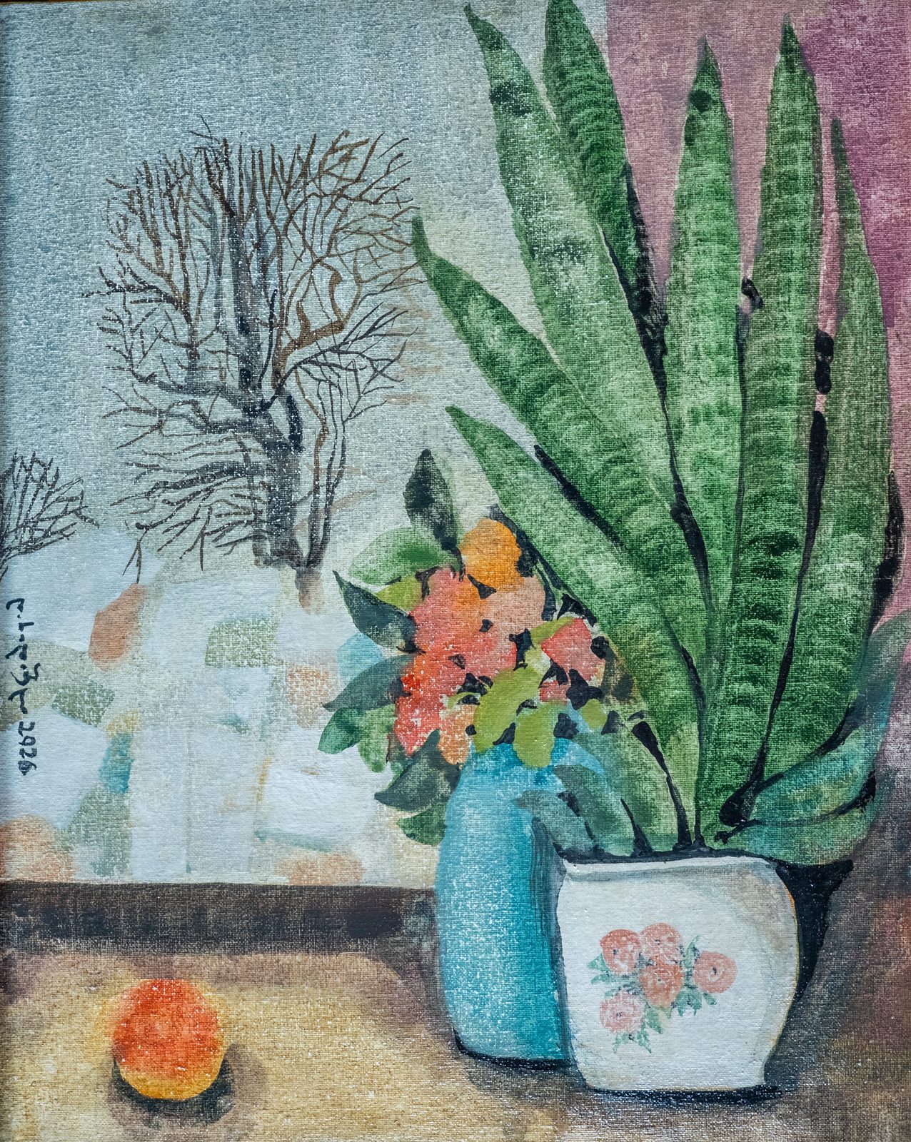 Painting 2026-573 — original painting for sale by Georgian artist David Khidasheli