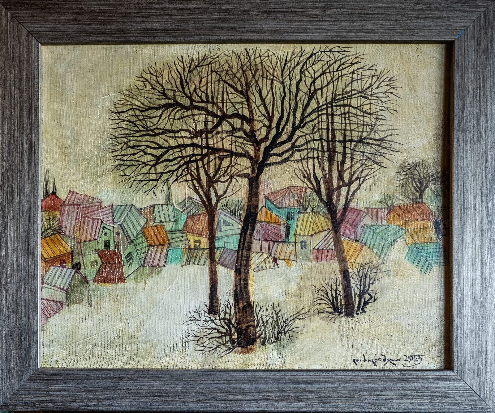 Painting 2026-576 — original painting for sale by Georgian artist David Khidasheli