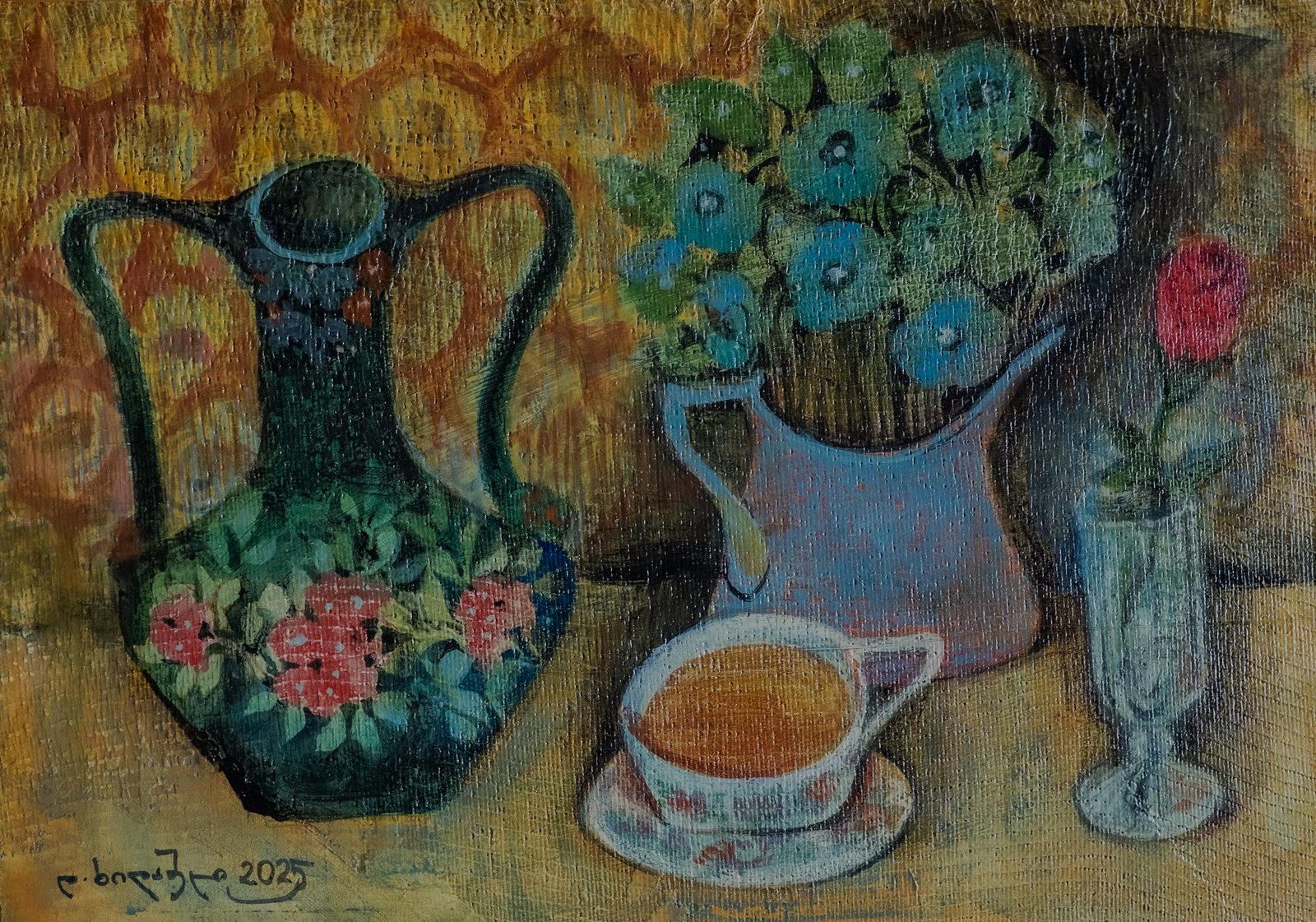 Painting 2026-577 — original painting for sale by Georgian artist David Khidasheli