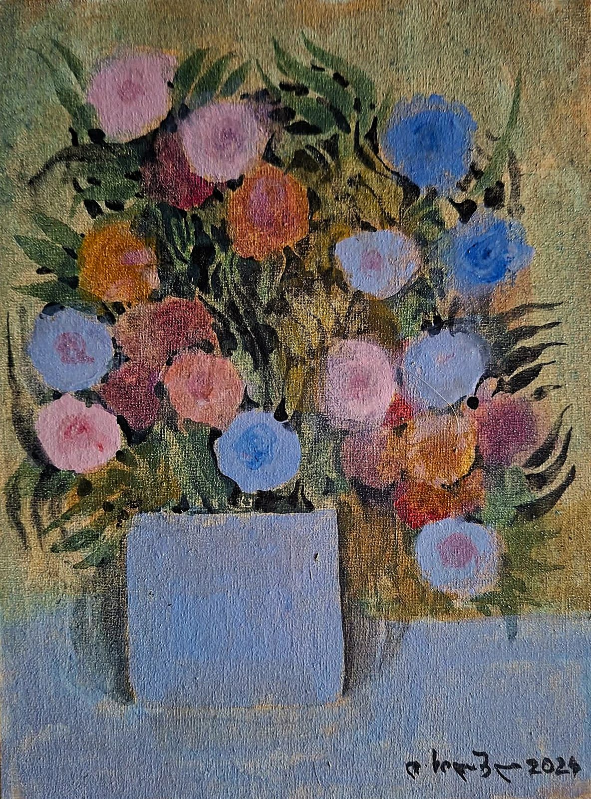 Painting 2026-559 — original painting for sale by Georgian artist David Khidasheli