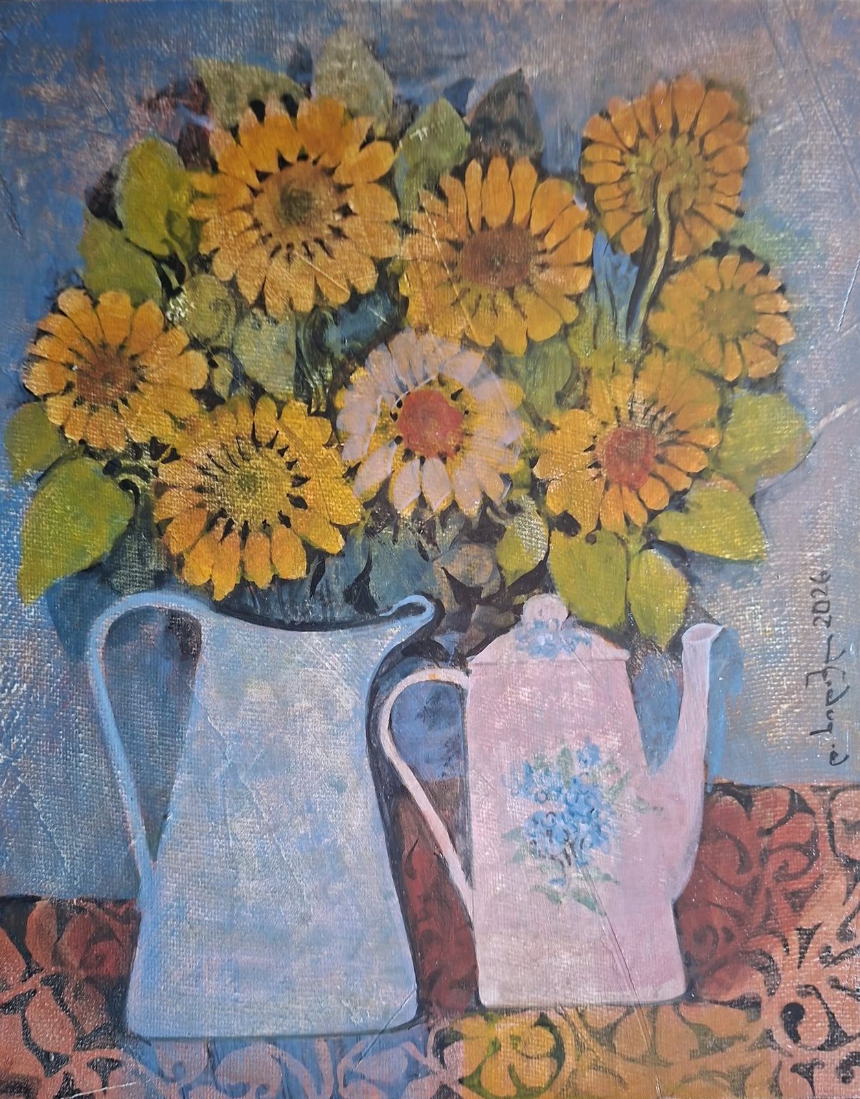 Painting 2026-560 — original painting for sale by Georgian artist David Khidasheli