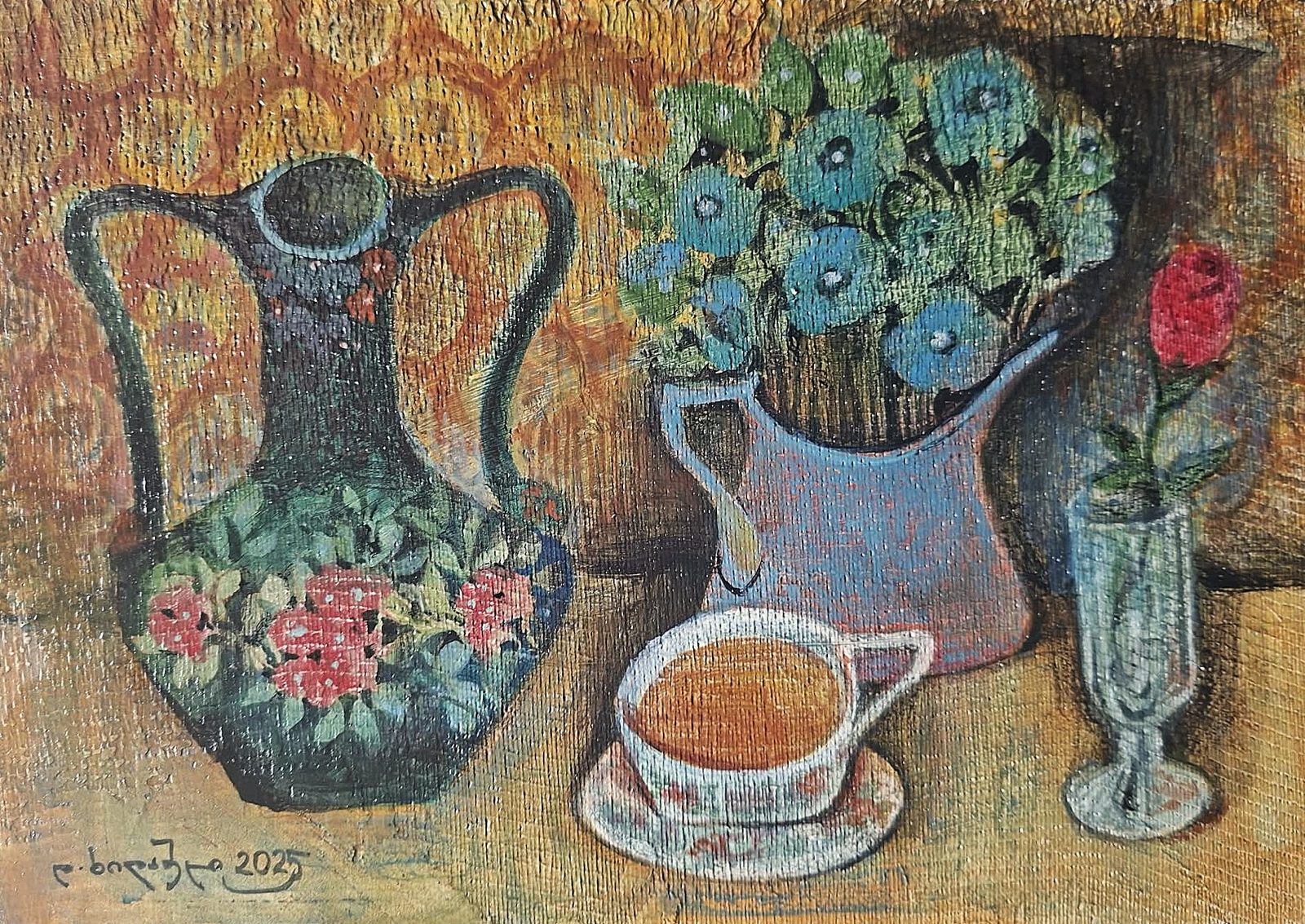 Painting 2026-561 — original painting for sale by Georgian artist David Khidasheli
