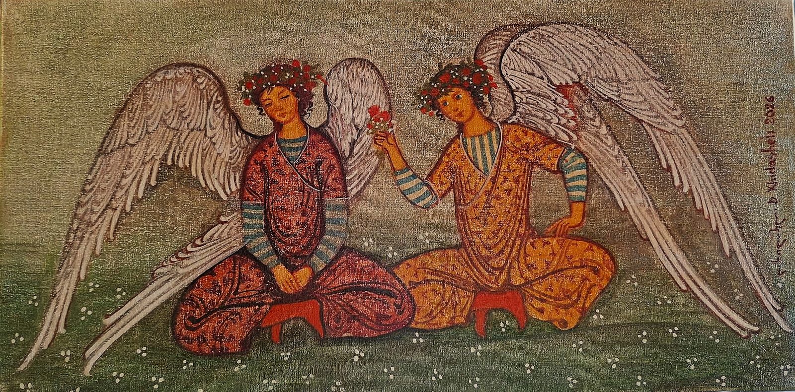 Painting 2026-563 — original painting for sale by Georgian artist David Khidasheli