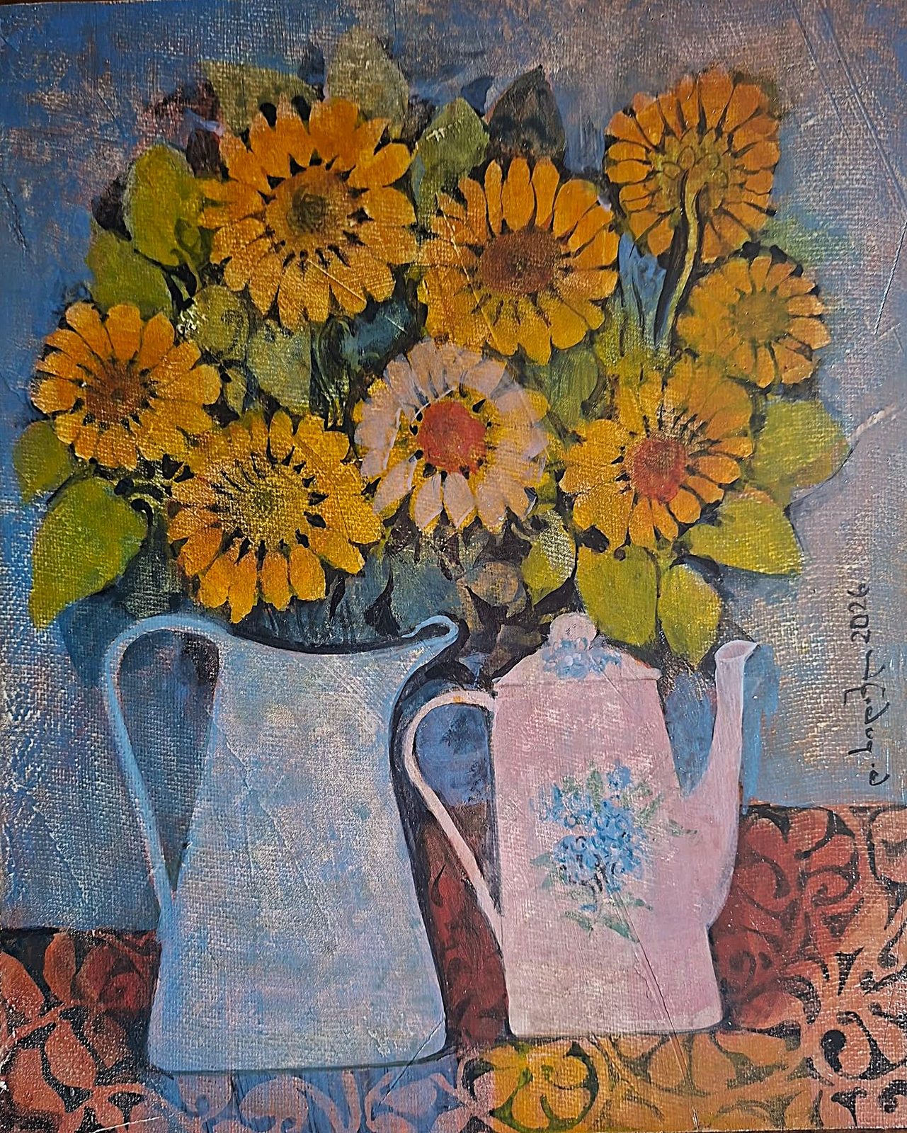 Painting 2026-567 — original painting for sale by Georgian artist David Khidasheli
